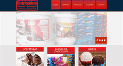 Desktop Screenshot of distribuidoradealimentos.com.br